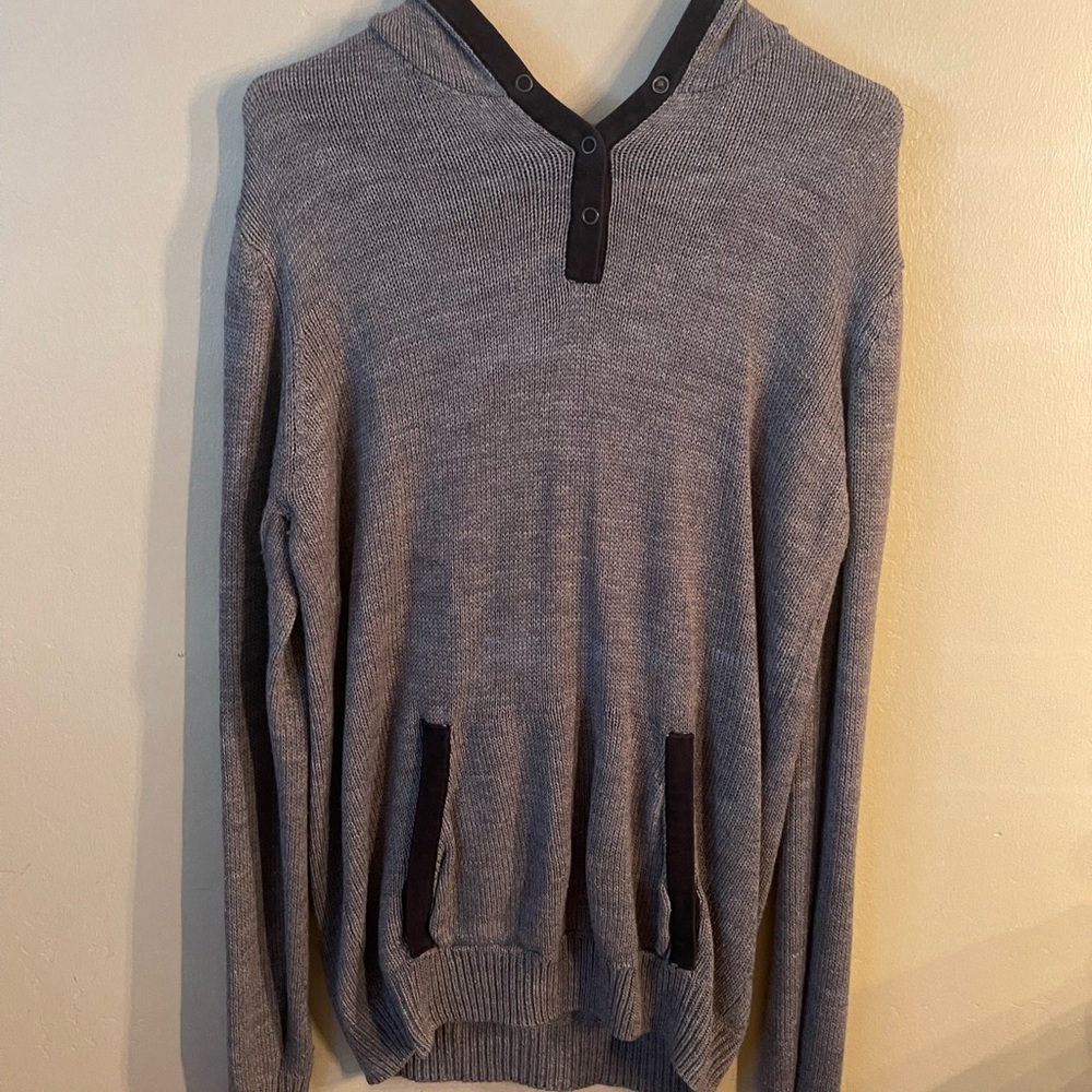 Oversized grey sweater